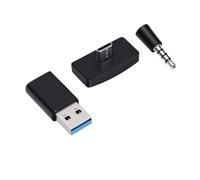 Sxhlseller Bluetooth 5.0 Audible Adapter for Console and PC Wireless Transmission with 3.5mm Microphone Jack and USB Adapter
