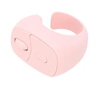 Sxhlseller Bluetooth Camera Remote Control Wireless Page Turner for Phone Tablet Innovative Roller Design, Short Video Remote for Hands-Free Operation 10m Range (Pink)