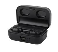 Sxhlseller Bluetooth Translator Earbuds, 144 Languages Wireless Translation Headset with Digital Display Charging Case and Flashlight for Real-Time Communication (Black)