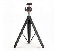 Sxhlseller Camera Extendable Tripod Selfie Stick with 33-140cm Length, 360° Rotation, Magnetic Quick Release, Aluminum Alloy Build, for Action Camera, Travel and Vlogging