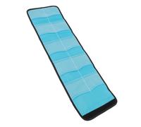 Sxhlseller Camera Lens Filter Case, 3-12 Foldable Nylon Pouch with Shock Absorbing Sponge for 25mm to 86mm Round & 83x100mm Square Filters, Travel Belt Bag (for 10pcs)