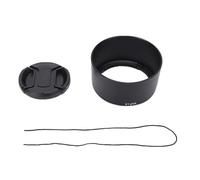 Sxhlseller Camera Lens Hood with 55mm Cap for RFS 55 to 210mm F5 to 7.1, ABS Matte Shade Shielding Stray Light for Outdoor Shutterbugs