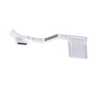 Sxhlseller Camera Thumb Grip for XT50, Aluminum Alloy Hot Shoe Thumb Up Rest with Red Concave Aluminum Key and Sponge Pad, Ergonomic Rest Support for FUJIFILM X-T50 Camera (Silver)