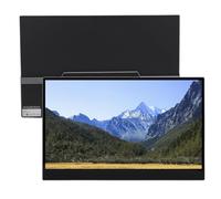 Sxhlseller Capacitive Touch 15.6inch Portable Monitor, 2.5K 144Hz HDR IPS Screen, Type C for Laptop PC Mac Switch, Alum Alloy Glass, USB C Thunderbolt3 Split Extended Mode