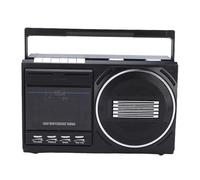 Sxhlseller Cassette Player Tape Recorders AM FM SW Radio, Portable Tape Player Records Stereo Sound Built in Mic, Cassettes to MP3 Digital Converter, AC DC Powered for Home (UK Plug)