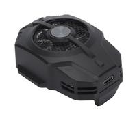 Sxhlseller Cell Phone Cooler Two Speed Wind Comfortable Grip Semiconductor Back Clamp/Holder Phone Radiator for Gaming, Durable Material (Black)