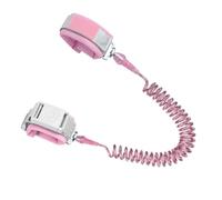 Sxhlseller Child Safety Wristband with Extra Safety Function, Easy to Use on The Belt for Toddlers for Shopping Malls and Airports, Length: 150 Cm/59.06 Inch (Pink)