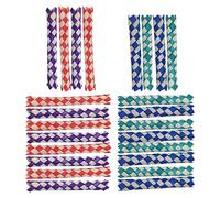 Sxhlseller Chinese Bamboo Finger Traps Soft Safe Bird Chew Toy for DIY Kids Parties, 24pcs for Birds Parrots Parties