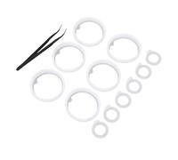 Sxhlseller Chug Spout Seal Gaskets, Proof 12 Pcs Easy To Replace Water Bottle Lid Gasket Replacement for 18oz 24oz 32oz 40oz