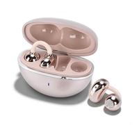 Sxhlseller Clamp On Bluetooth Earphones V6.0 | Detachable Bowknot Design with 4H Playtime & 10-15m Range for Women's Sports