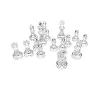 Sxhlseller Complete 16 Piece Chess Set Lightweight & Sturdy Design for