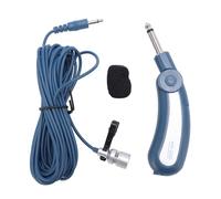 Sxhlseller Condenser Wireless Instrument Microphone, Lavalier Clamp/Holder On Mic with 3.5mm Plug and 6.35mm Adapter for Musical Instruments, Stage, and Lectures
