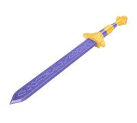 Sxhlseller Cosplay Costume Sword, Lightweight Replica Blade, 3D Printed PLA Anime Prop Weapon, for Role Playing, Halloween, Collectors Display, Yellow Blue
