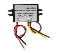 Sxhlseller DC-DC Converter 12V 24V to 5V 5A Module for Car | Wide 12V-24V Input, 5V 5A 25W Output, 96% Efficient Voltage Reducer, Weather-Shielded Shell, Automotive CCTV Setup