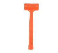 Sxhlseller Dead Blow Hammer Inelasticity Multifunctional Dual End Steel Core Soft Handle Rubber Mallet Non Slip Grip for Camping Tent Stakes Tile Laying Flooring Installation Carpentry