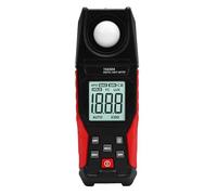 Sxhlseller Digital Illuminance Light Meter, 0.1 to 200000LX Handheld Brightness Measurement Tool with LCD Screen for Photography, Laboratory, and Lighting Inspection