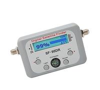 Sxhlseller Digital Satellite Finder with Buzzer & ATT Function, Signal Meter for DirecTV & Free Systems, Compass, Easy to Use, Backlight Display