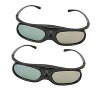 Sxhlseller DLP Link 3D Glasses, 144Hz Rechargeable Active Shutter Eyewear for All DLP-Link 3D Projectors, for Vivitek, for LTV 2500, for LTV 3500, for Vanish TV Projectors