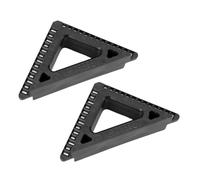 Sxhlseller Door and Window Casing Display Tool High Accuracy 1/4in 3/16in Woodworking Tools for Professional Carpentry Work Plastic Black