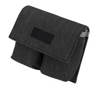 Sxhlseller Drone Battery Bag, Camera Battery Storage Case with 2 Slots, Universal Fit for DJI 2/Mini 4 Pro/Mini 3/Avata & LP-E4N/LP-E19, Lightweight Compact Organizer (Black)