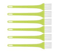 Sxhlseller Electric Shaver Cleaning Brush Durable Trimmer Cleaner for Small Household Appliances, 6pcs Green Handle + White Hair for Home Use