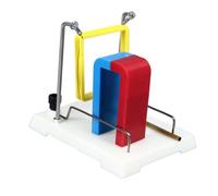 Sxhlseller Electromagnetic Induction Kit, Physics Teaching Tool Set with ABS and Copper Materials for School Laboratory Experiments and Magnetic Force Demonstration