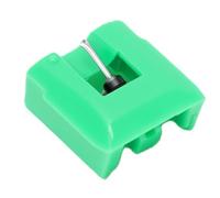 Sxhlseller Elliptical Turntable Needle Replacement for Audio-Technica AT-95E, ATN95E, with 0.3 X 0.7 Mil Stylus Tip, Record Player Cartridge Green
