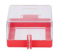 Sxhlseller Emergency Stop Button Lockout Protector Durable Transparent Switch Cover for Equipment Rooms and Factories 4.1 X 4.1 X 2.5" ABS, PC