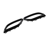Sxhlseller Exhaust Tip Cover Trims Pair for CLA Class C118 2020-2024 | Glossy Black Finish, Scratch Resistant ABS, UV Protective Coating, Snug Tailored Fit, Sporty Exterior Accents
