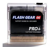 Sxhlseller Flash Memory Card,Game with 600 Builtin Games,4GB Memory, High Efficiency Power Design,Fast Reading Retro HD Gaming with Auto Save Backup ForGG Game Gear Console