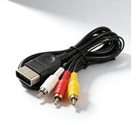 Sxhlseller Game Console AV Cable HD, for Sound Audio Video Cable, Connects Console to TV, Anti Interference, Plug And Play, Signal Transmission, 5.9ft