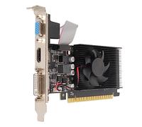Sxhlseller GT610 Computer Graphics Card, 2GB DDR3 64bit PCI Express X16 Gaming Graphics Card with DVI, VGA, HDMI Interface for Computer Desktop