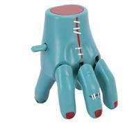 Sxhlseller Halloween Electric Fake Hand, Halloween Animatronic Crawling Zombie Hand, Realistic Severed Hand Decoration for Halloween, Fake Human Hands Bloody Dead Body Parts (Green)