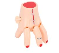 Sxhlseller Halloween Electric Fake Hand, Halloween Animatronic Crawling Zombie Hand, Realistic Severed Hand Decoration for Halloween, Fake Human Hands Bloody Dead Body Parts (Yellowish Pink)