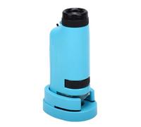 Sxhlseller Handheld Microscope, Mini PocketHandheld Microscope with 60X to 180X Zoom, Built in LED Light and Specimen Slides, PortableEdu Toys Gifts for Boys Girls Children Students