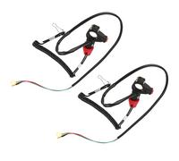 Sxhlseller Handlebar Engine Kill Switch Wearproof 2pcs Motorcycle Tether Stop Switch for Outboards