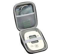 Sxhlseller Hard Shell Case for Blood Pressure Monitor, Portable Carrying Travel Case with Handle and Mesh Pouch, Velvet Lining