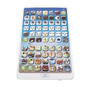 Sxhlseller Kids Language Learning Tablet, Educational Pad Supporting Arabic Malay and English for Interactive Multilingual Early Education with Included Earphones