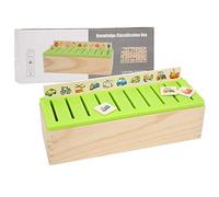 Sxhlseller Kids Matching Puzzles Toy with Bright Colors to Enhance Cognition Ability, Wooden Kid Toy for Physical and Mental Health Development, Suitable for Children 3+