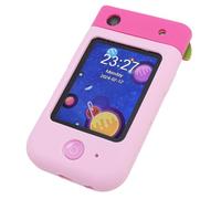 Sxhlseller Kids Smart Phone Toy, 2.8 Inch Touchscreen 180° Flip Camera Toddler Play Phone Toy Multifunctional for Home (Rabbit Pink)