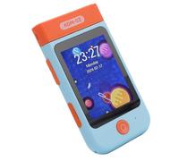 Sxhlseller Kids Smart Phone Toy, 2.8 Inch Touchscreen 180° Flip Camera Toddler Play Phone Toy Multifunctional for Home (Cat Blue)
