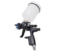 Sxhlseller Lacquer Spray, Ergonomic Handle HVLP Spray Tool Aluminum Alloy Uniform of 1.3 Mm Nozzle for Walls