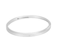 Sxhlseller Lens Decoration Ring, Aluminum Alloy Metal Ring for GR4 Camera, with Precise Fit and Scratch Protection, Stylish Lens Trim (Silver)
