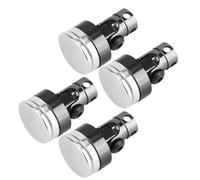 Sxhlseller Magnet RC Car Shell Column Post, 4pcs 6061 Aluminum Alloy for | Strong Magnetic Body Mount, Easy Install, Black, Fit for AXIAL SCX10 1/10 RC Car, Upgrade Accessory