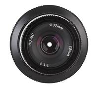 Sxhlseller Manual Focus Lens for RF Mount - 25mm F1.7 Large Aperture, Swirling Effect and Vintage Design for Close-Up and Portrait Photography (Black)