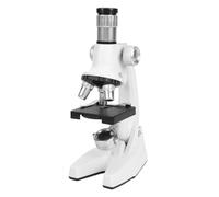 Sxhlseller Microscope Kit, 100-600-1200X Magnification LED Illuminated STEM Science Kit with Slides, Specimens, Sample Tools for Children Ages 6-12 Educational Exploration