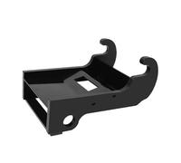 Sxhlseller Mini Excavator Quick Coupler Bracket for E Series, Black Coated Mn Steel Quick Change Attachment for Buckets, Breakers, Grapples
