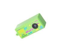 Sxhlseller Mini Keychain Camera, 1080P Digital Camera with 0.96 Inch Screen and 5 Retro Filters, 130° Wide Angle for Travel Study Recording Selfie (Green)