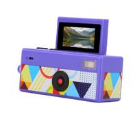 Sxhlseller Mini Keychain Digital Camera 1080P HD, Tiny Digital Camera with 130° Wide Angle, 0.96" Flip Screen, 48MP Photo, Portable Camcorder with Flash, Loop Recording, for Travel Vlog (Blue)