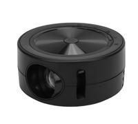 Sxhlseller Mini Portable LED Projector, Rechargeable Home Theater Projector Screen Mirroring Built in Speaker Outdoor Camping IOS Android Compatible
